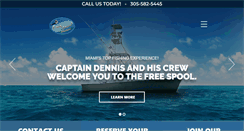 Desktop Screenshot of freespoolsportfishing.com
