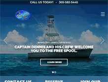Tablet Screenshot of freespoolsportfishing.com
